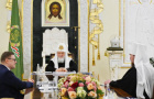 Святейший Патриарх Кирилл встретился с губернатором Челябинской области Алексеем Текслером