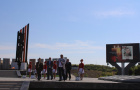 торжественная церемония открытия светодиодных экранов на Мемориале Славы