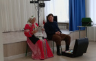 Концертно-игровая программа ко дню пожилого человека в Алексеевке