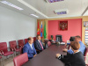 Встреча главы округа Евгения Анатольевича Парфенова с абсолютным победителем областного конкурса «Учитель года – 2026» Антоном Анатольевичем Маслюком