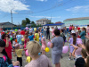 Сотрудники полиции вместе с общественниками на детском празднике провели всероссийскую акцию «Зарядка со стражем порядка»