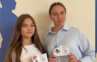 Успех в движении: в МОУ СОШ №1 им. Русанова М.Г. вручили знаки ВФСК «ГТО».