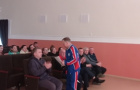 Торжественная часть районного турнира по волейболу памяти В.В. Мельникова