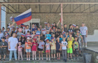 Патриотический час «Великая моя Россия» прошел в селе Бородиновка