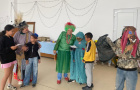 Вечеринка сказочных героев прошла в Бородиновском ДК