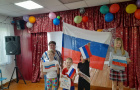 Акции в День Государственного флага прошли в Комсомолке и Красноармейке
