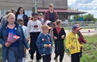 Митинг «Помнят потомки подвиг прадедов» в селе Бородиновка