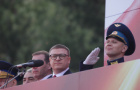 Алексей Текслер принял участие в торжественном построении личного состава войск Челябинского гарнизона, посвященном Дню Победы 