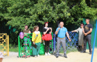 Открытие детской площадки в Варне