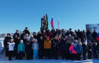 Торжественный митинг, посвященный Дню защитника Отечества, прошел 23 февраля 2024 года у Мемориала Славы в Варне.