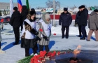 Торжественный митинг, посвященный Дню защитника Отечества, прошел 23 февраля 2024 года у Мемориала Славы в Варне.